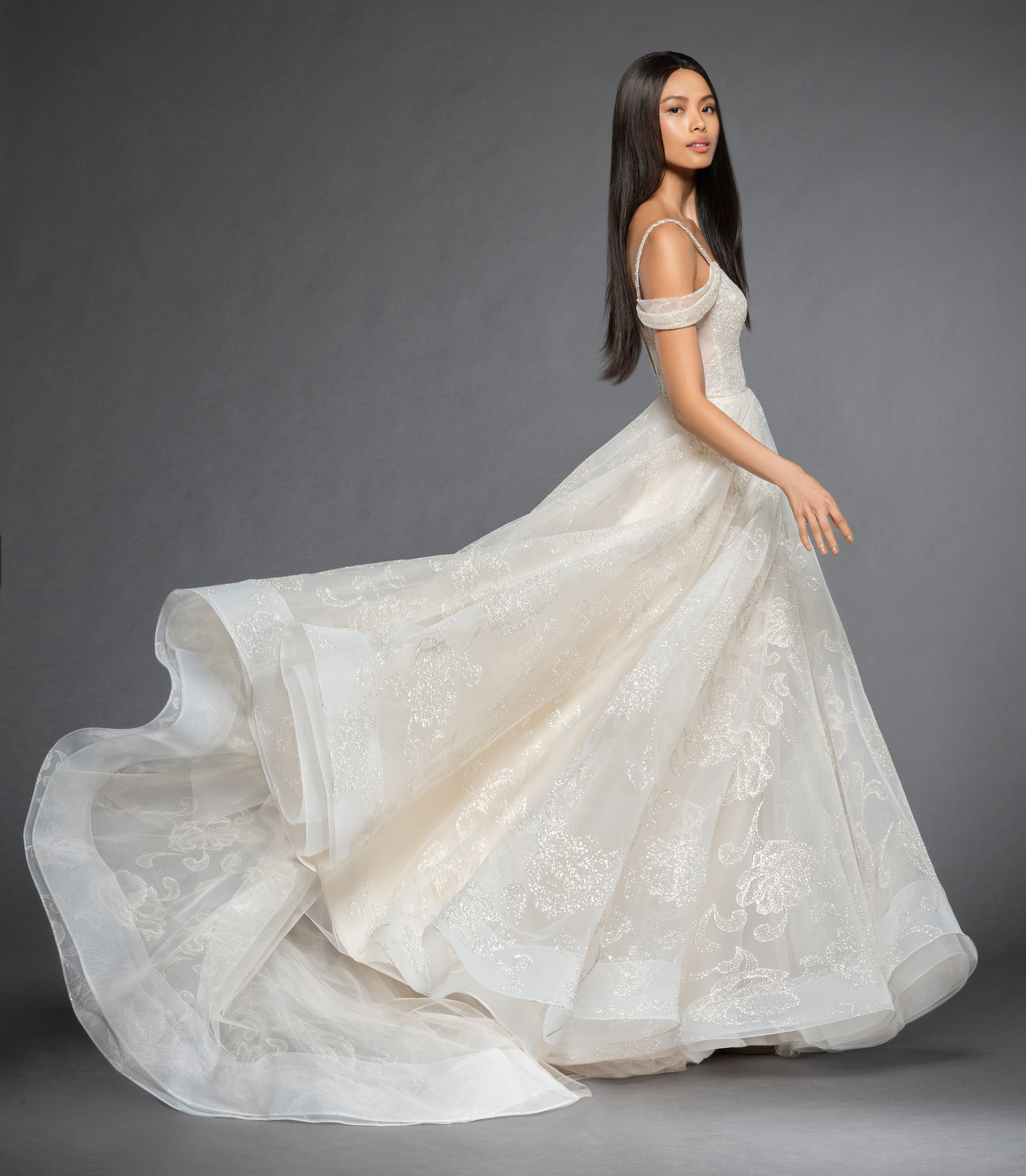 Magic in the Movement: The New Lazaro Fall 2018 Wedding Dress Collection