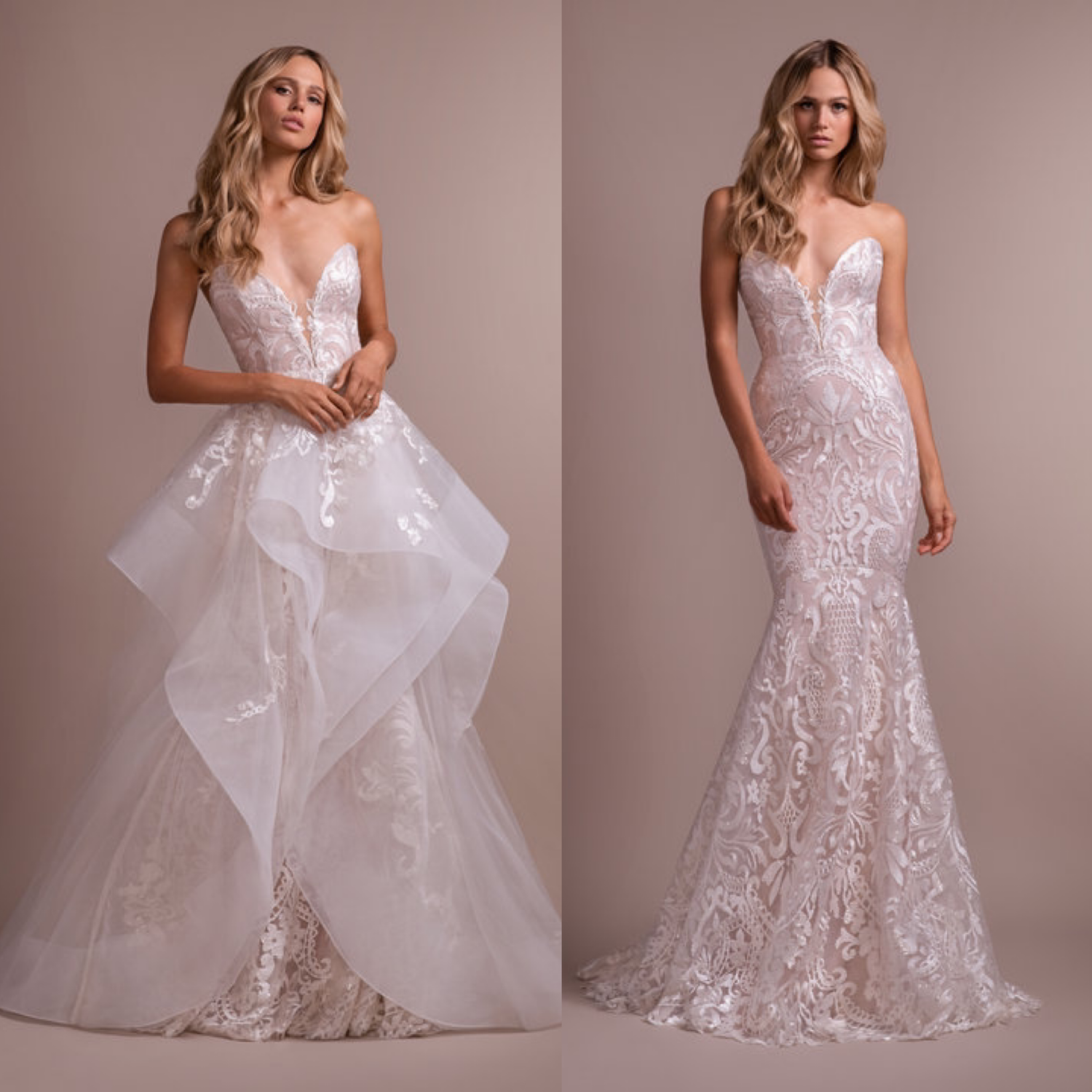 bridal dresses with detachable skirts