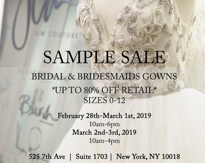 Hayley paige sample sale 2019 best sale