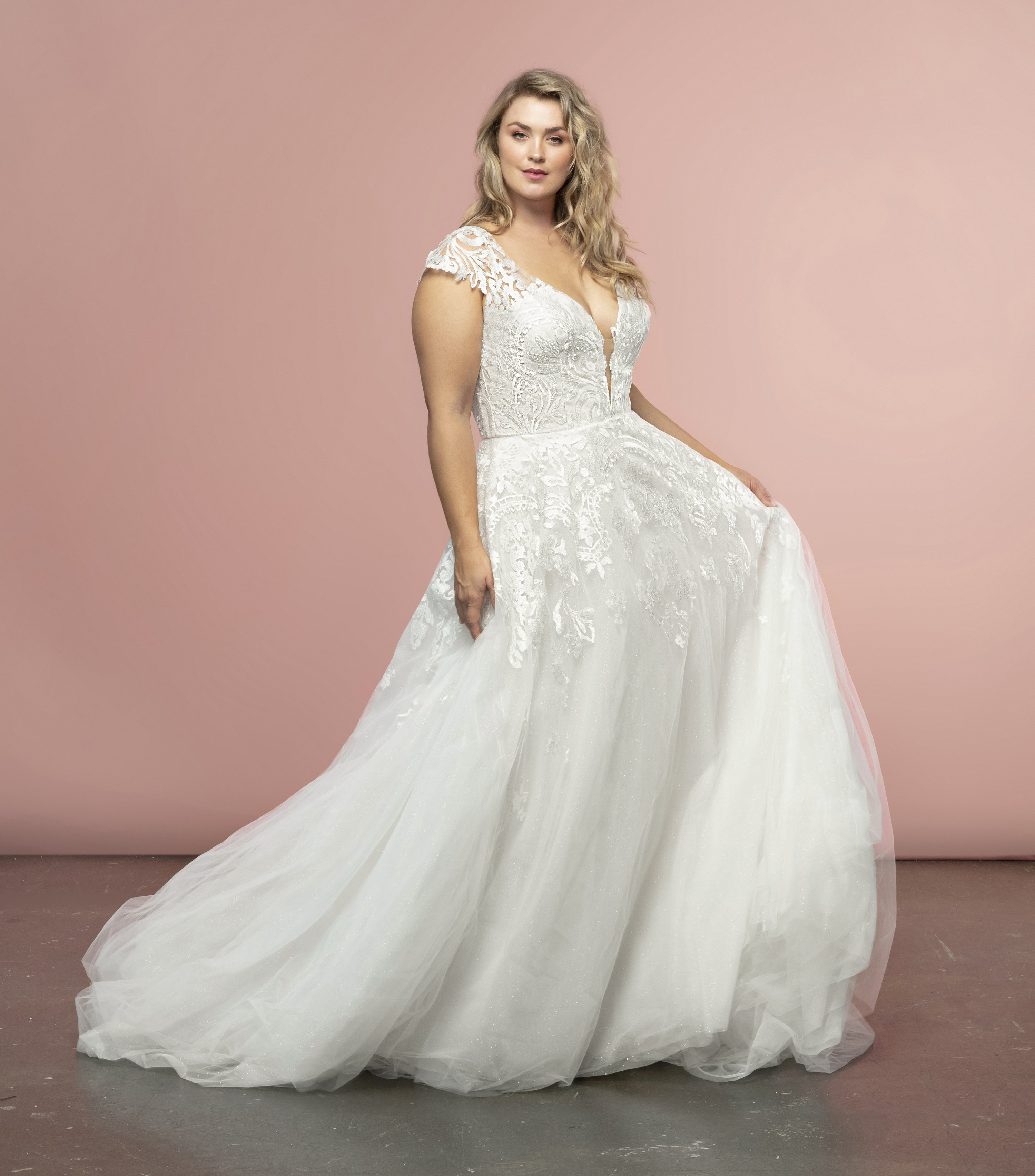 Hayley paige plus size best sale bridesmaid dresses