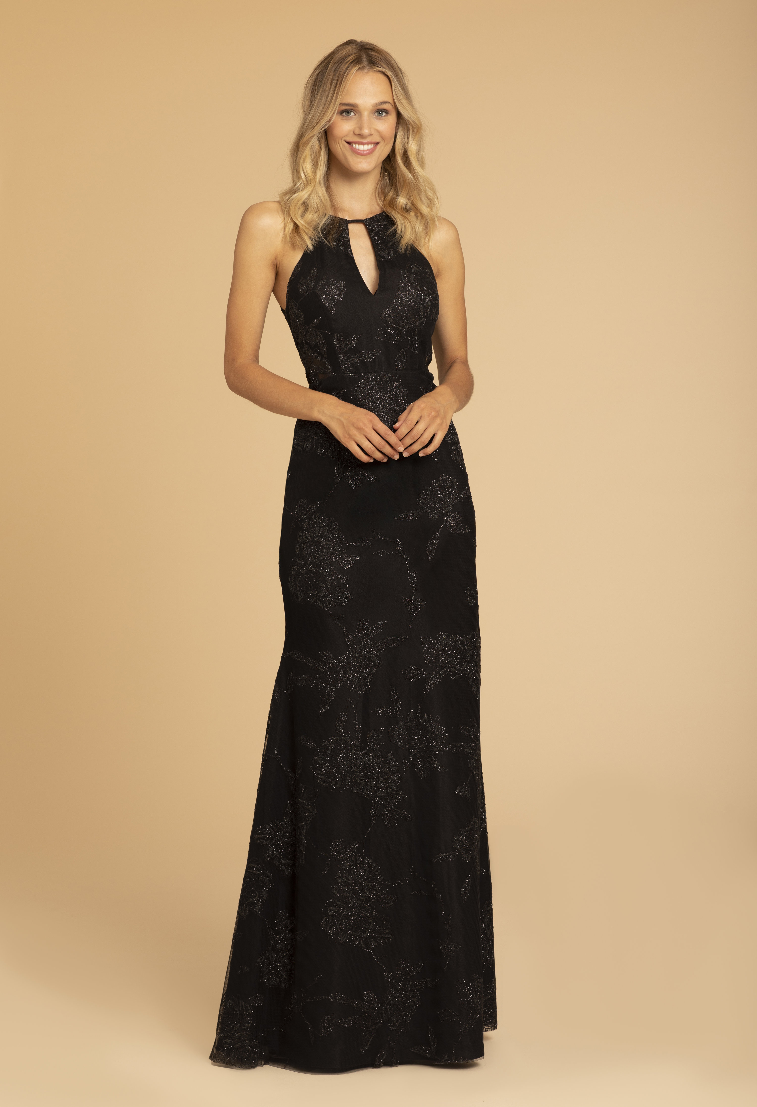 Hayley paige 2024 black dress