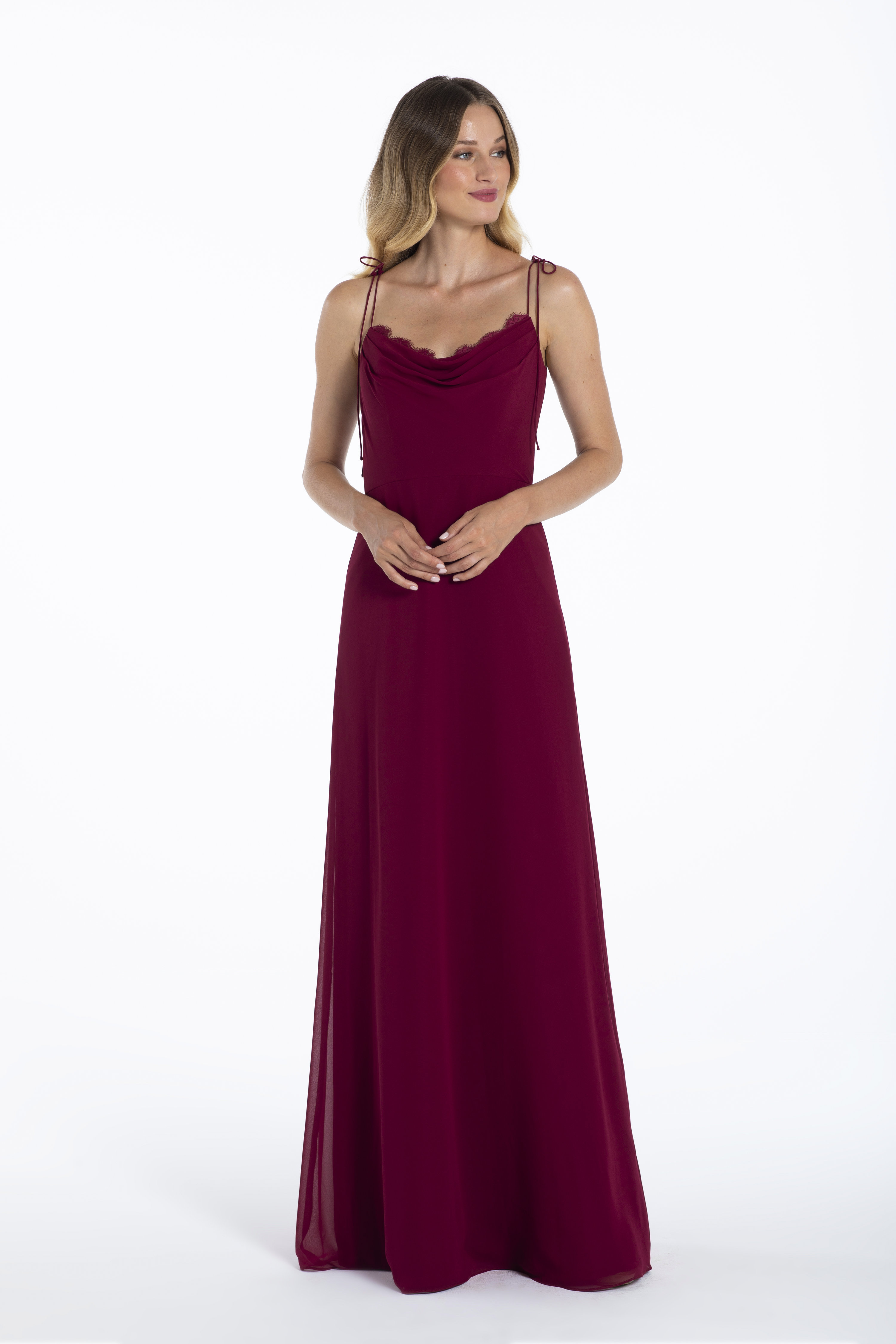 Hayley paige 2025 burgundy bridesmaid dresses