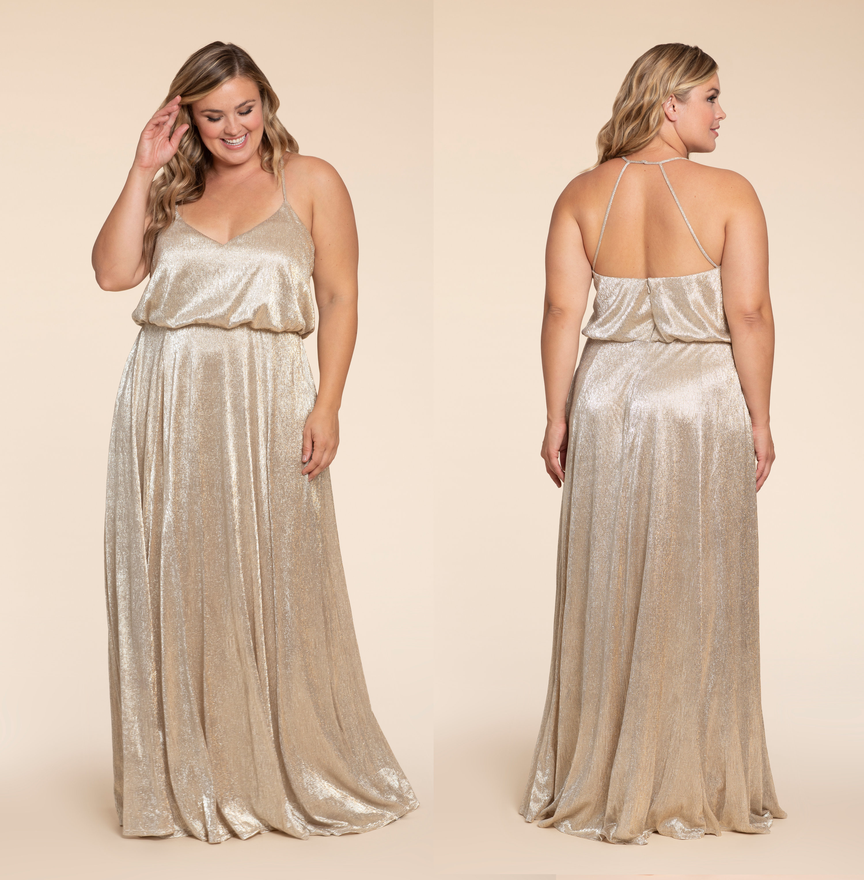 Hayley paige plus shop size bridesmaid dresses