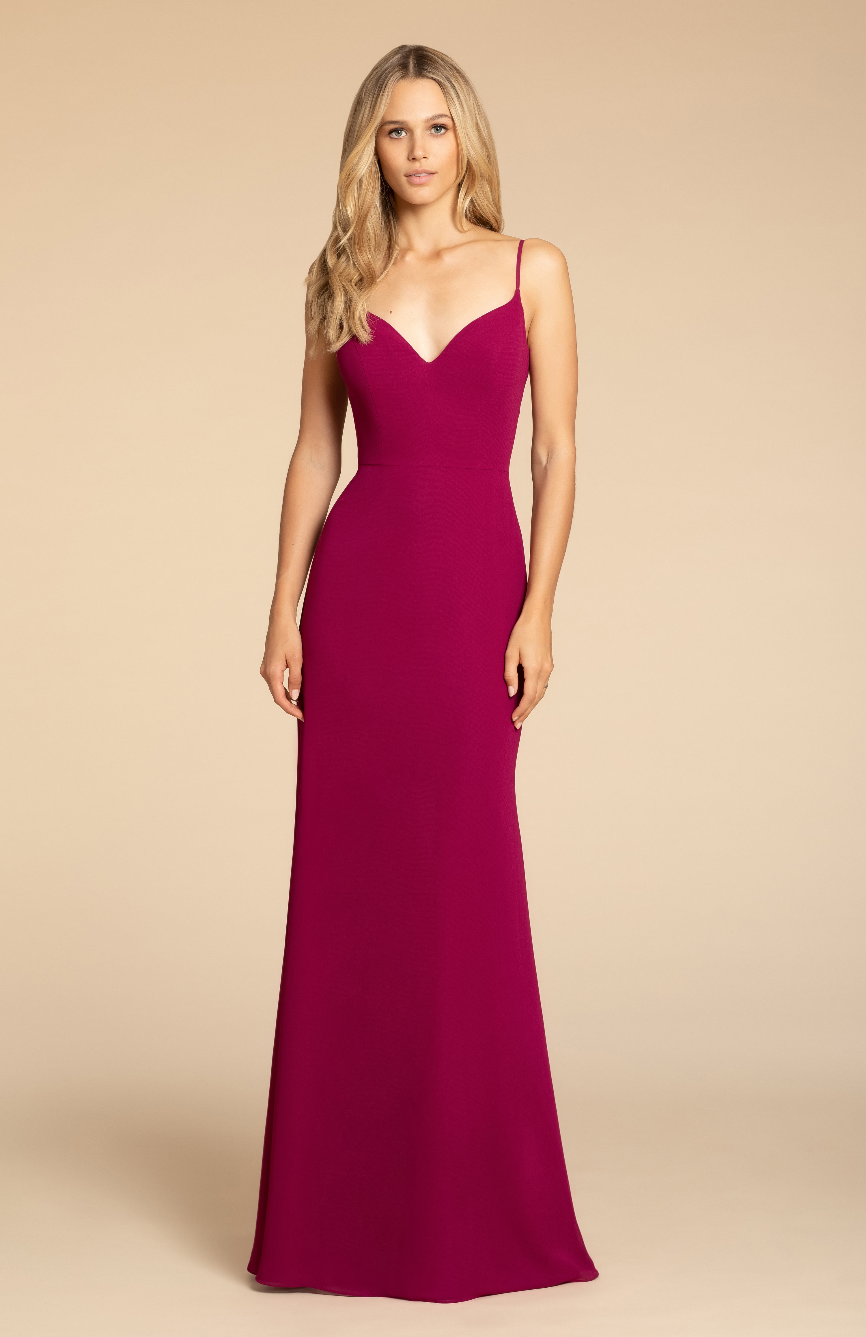 hayley paige chiffon bridesmaid dresses