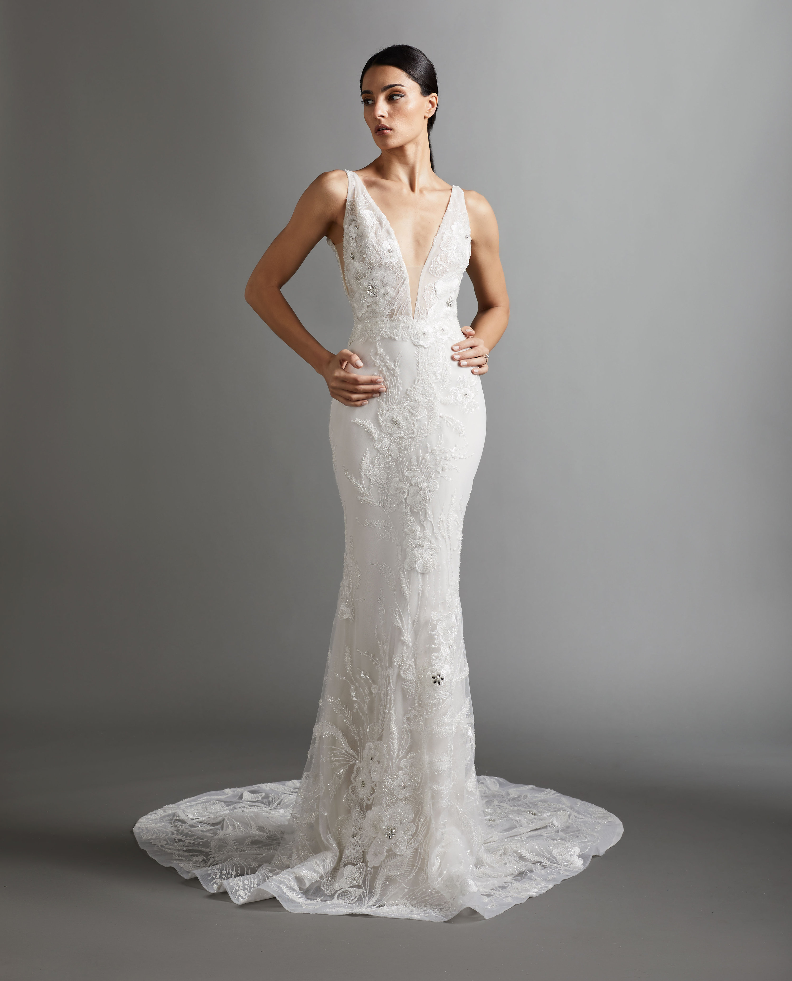 Halter Wedding Dress Tara Keely