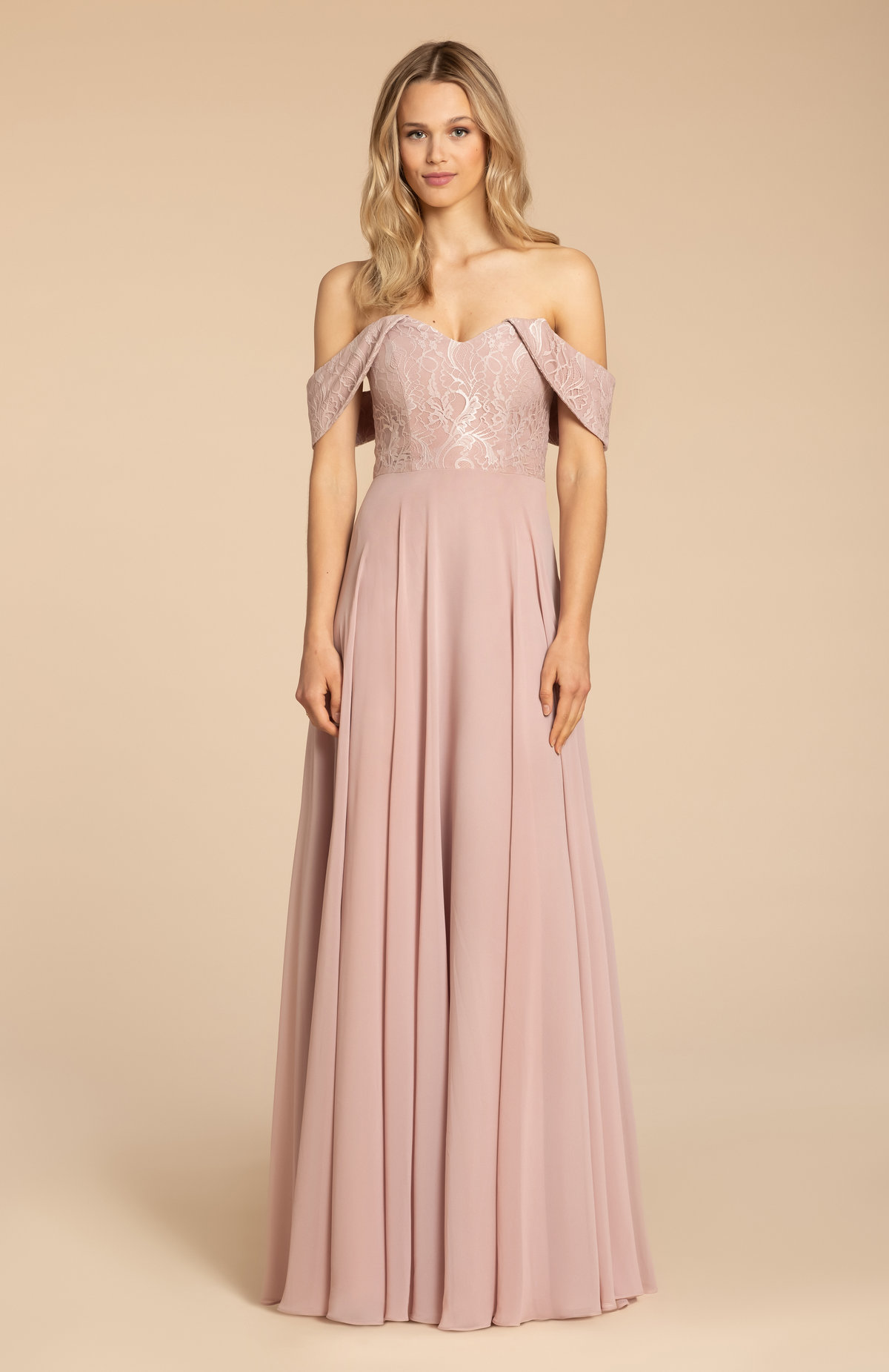 hayley paige sage bridesmaid dress