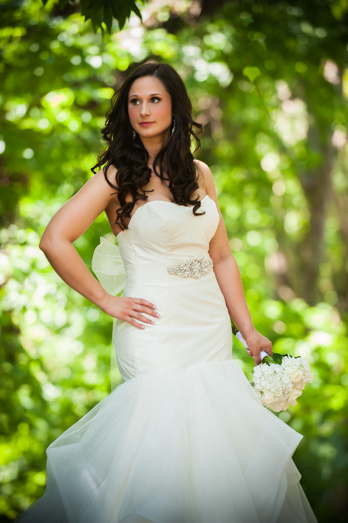 Bride on Wedding Day