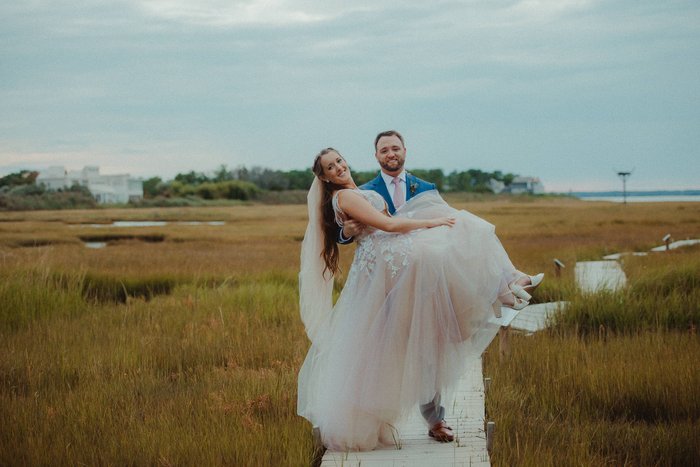 Leah Gown, Beach Wedding