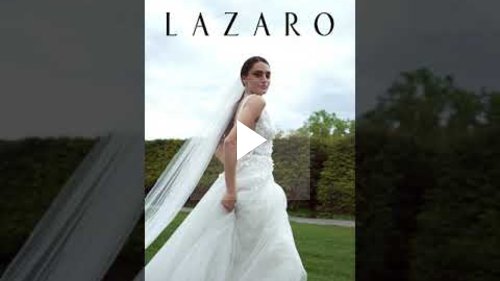 Magic in the Movement: The New Lazaro Fall 2018 Wedding Dress